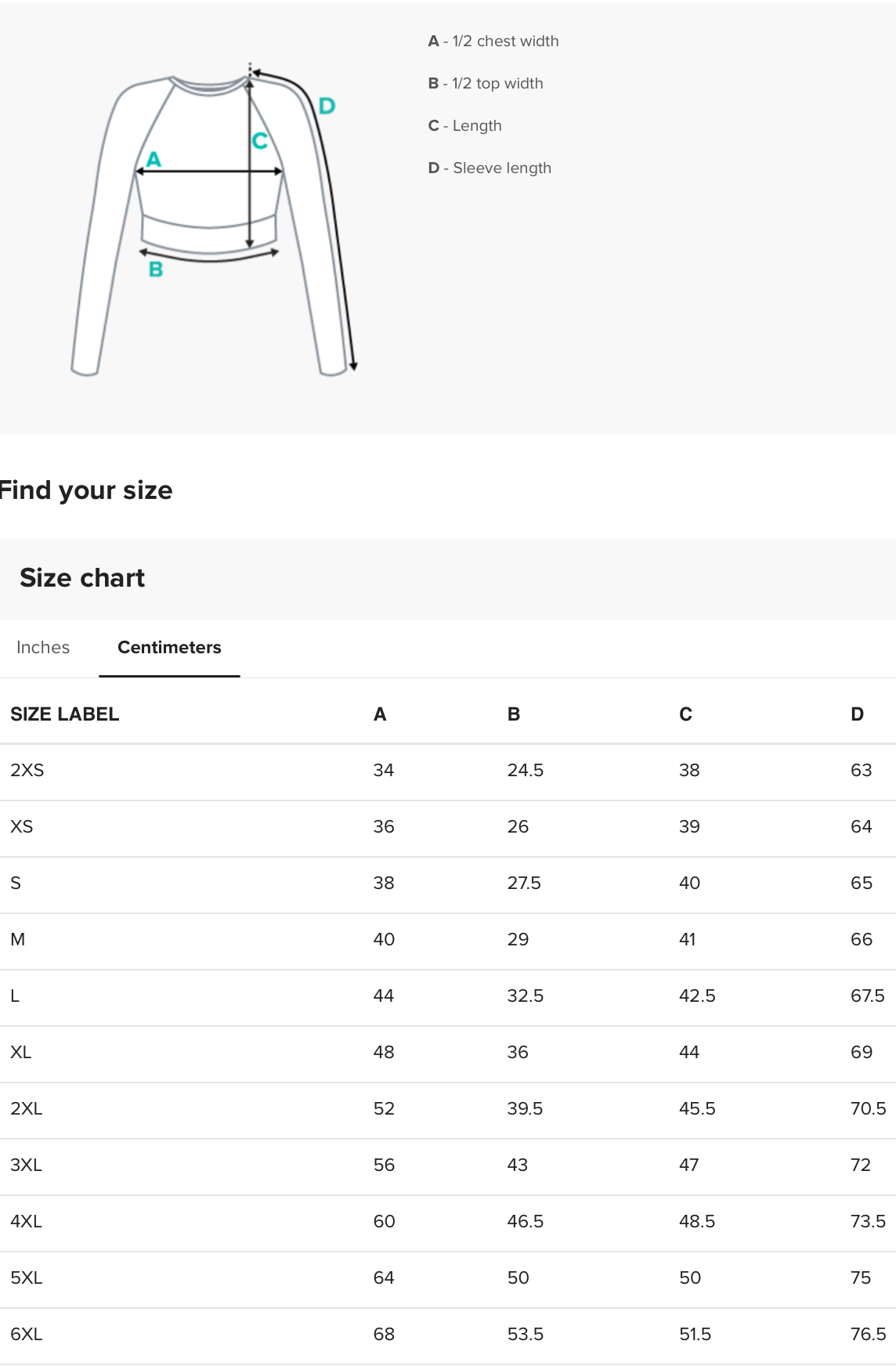 Abyss Surge - Recycled long-sleeve crop top