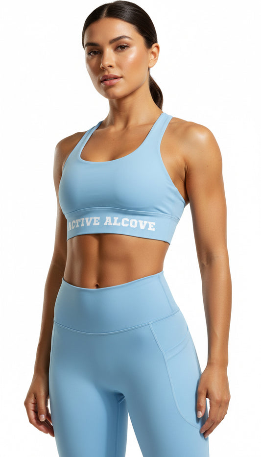 Essentials Smokey Blue Leggings