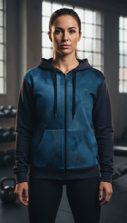 Abyss Tidal Fade Zip Hoodie