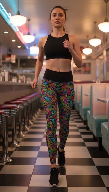 Nostalgia Retro Rush Leggings