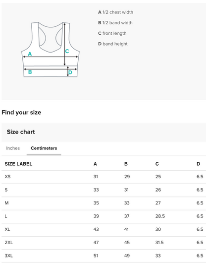 Tropicana Sunshadow Sports Bra