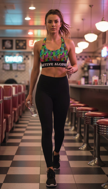 Nostalgia Pulse Sports Bra