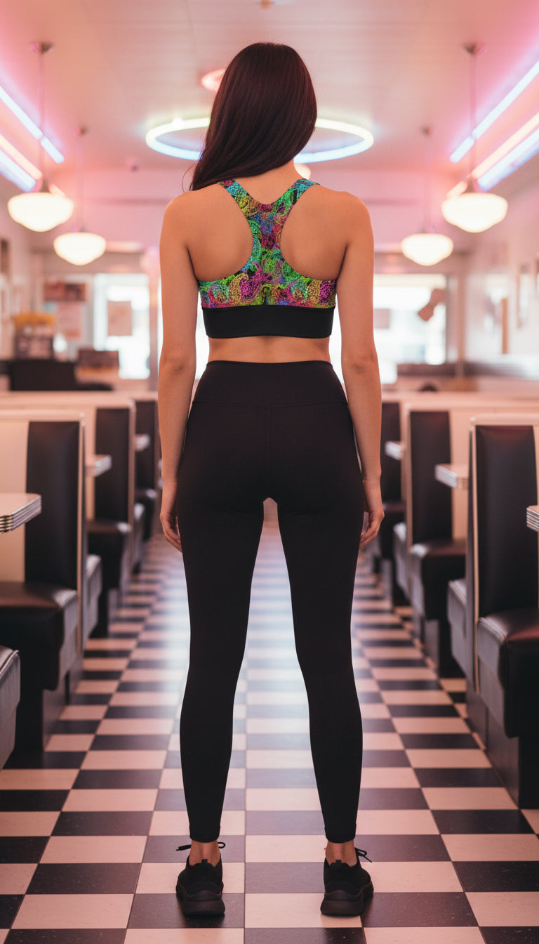 Nostalgia Pulse Sports Bra