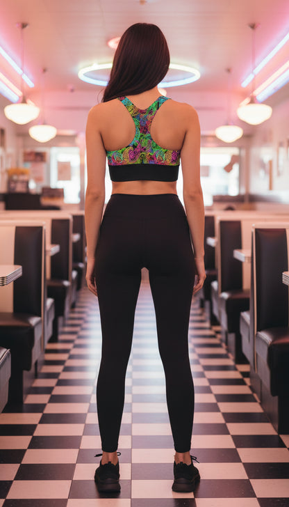 Nostalgia Pulse Sports Bra
