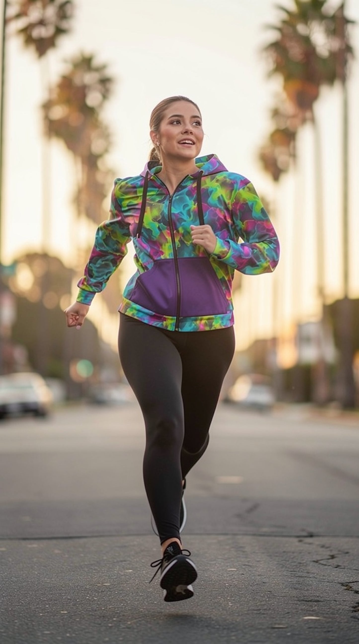 Fresh Electric Storm Zip Hoodie